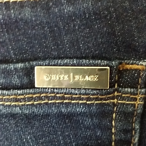 WHBM~Size 2~Blue Denim Boot Leg Jeans. - Picture 9 of 12